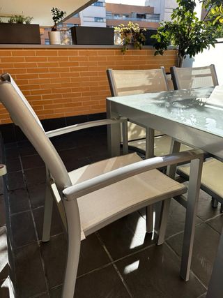 Mesa y 6 Sillas Terraza