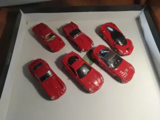 Lote 6 Miniaturas 1/43 FERRARI  Bburago