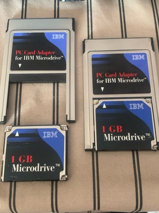 IBM Microdrive 1GB PC Card Adapter