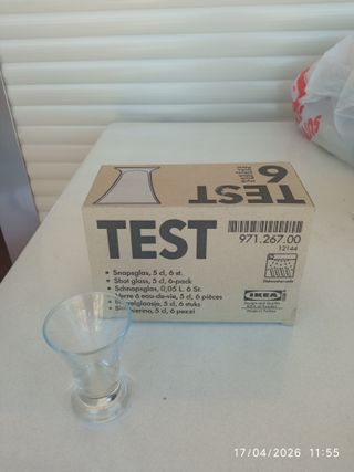 Vasos de chupito IKEA (6 uds)