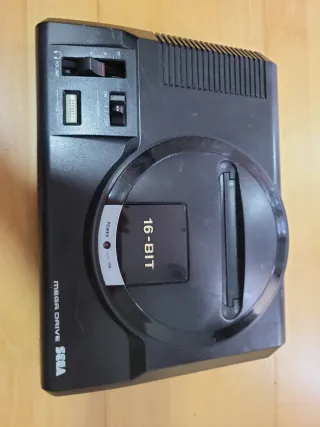 Sega Mega Drive Consola Negra