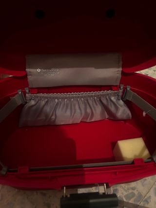 Maletín Mano Rígido Samsonite Rojo