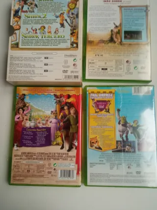 Pack 3 DVD Shrek Trilogía Coleccionistas