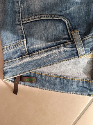Jeans Benetton Slim Blu