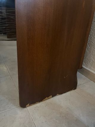 Barra de bar/isla cocina con 2 taburetes