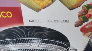 Barbacoa elettrica in metallo