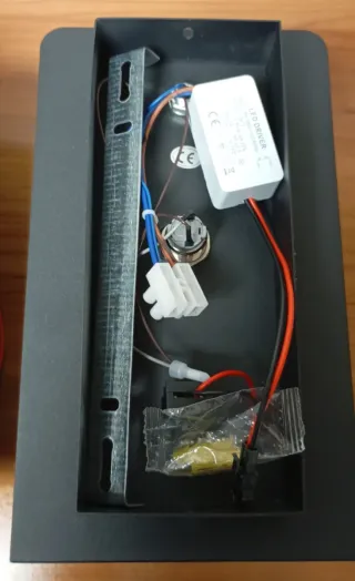 2 Lámparas LED Pared Dormitorio