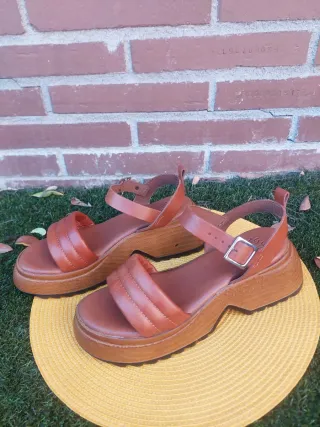 Sandalias piel mujer Un paso más