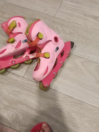 Patines en línea niña Talla 34-36. Regalo bolsa