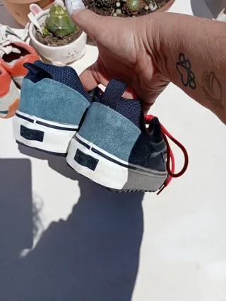 Zapatillas Vans Talla 40 Azul/Rojo