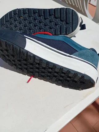 Zapatillas Vans Talla 40 Azul/Rojo