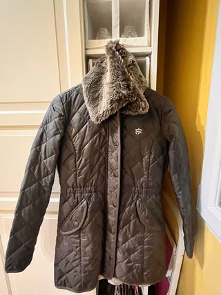 Chaqueta acolchada Montepicaza marrón