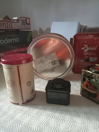 Set 6 Scatole Latta Vintage