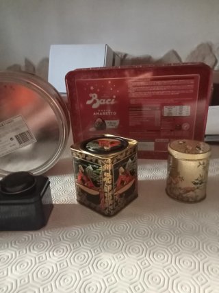 Set 6 Scatole Latta Vintage