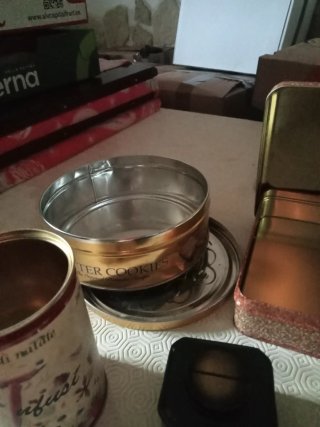 Set 6 Scatole Latta Vintage