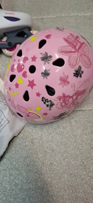 Patines Oxelo Play 5 Talla 33-36 + Protecciones