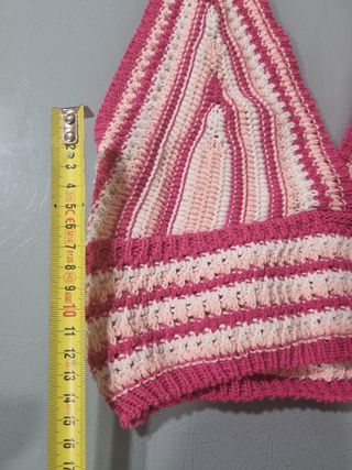 Top Verano Crochet Vintage