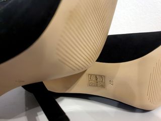 Stivaletti, tacco, scamosciato, nero, Guess, n.37