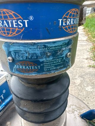 Terratest 4000 Stream.Medidor compactación suelo