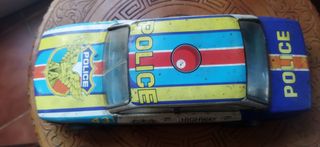 Coche Policía Metálico Román Años 60