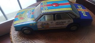 Coche Policía Metálico Román Años 60