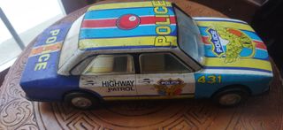 Coche Policía Metálico Román Años 60
