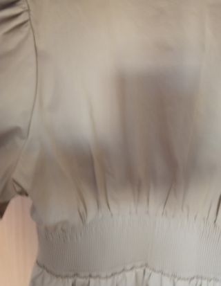 Vestido manga abullonada