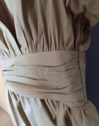 Vestido manga abullonada