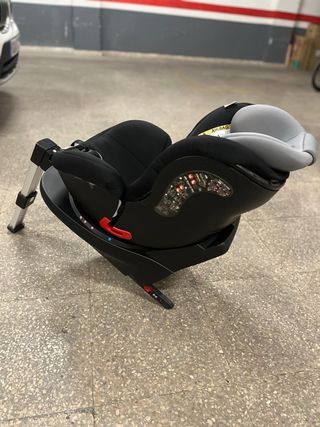 Silla coche bebé ISOFIX giratoria