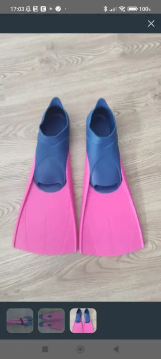 Aletas natación 36/37