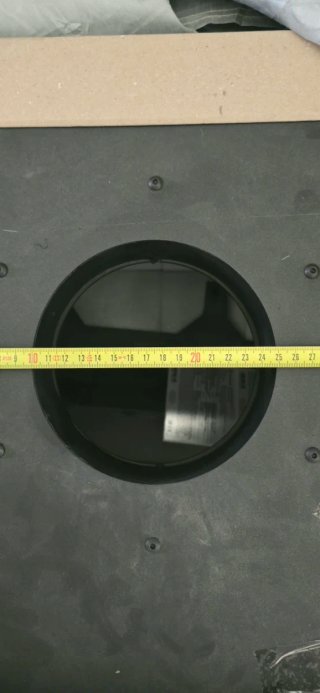 Chimenea Bronpi Cristal Negro