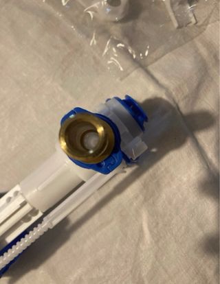 Galleggiante per scarico WC in metallo e plastica