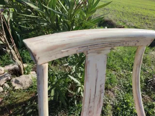 Silla Macetero Jardín Madera haya