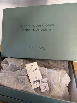 Sandalias MIM doradas T38