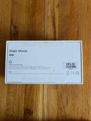Magic Mouse 2024 Apple Blanca