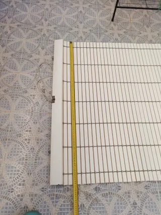Persiana blanca