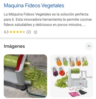 Máquina Fideos Vegetales OXO