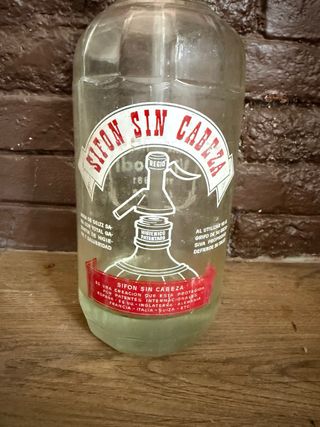 Sifón antiguo Vimbodi Lerida raro