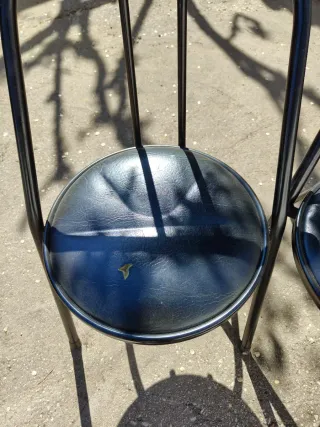 Sillas funcionales estilo Bistró Negras (Set de 6)