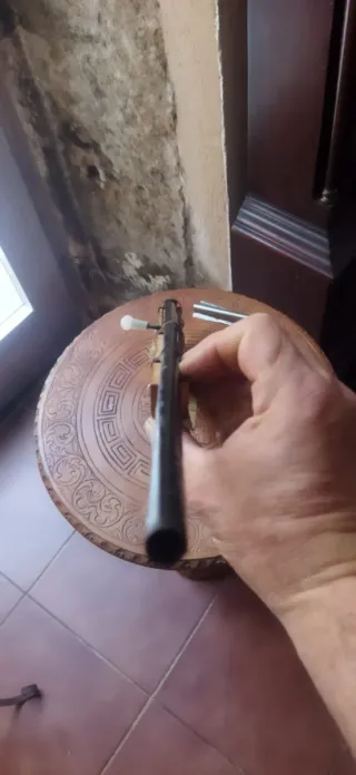 Escopeta de juguete antigua