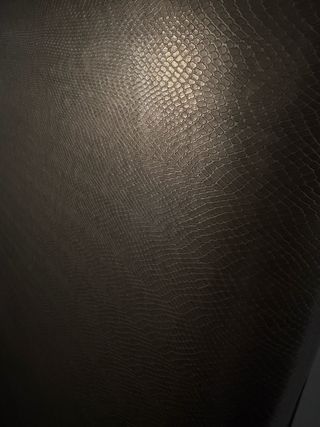 Cabecero cama 1,50 de piel marrón