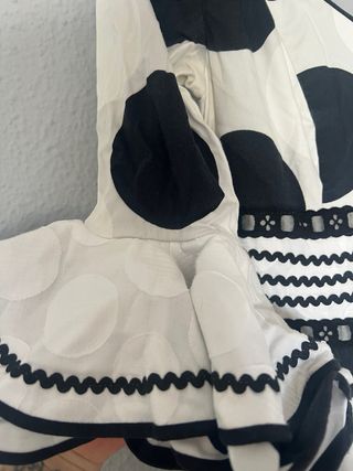 Traje de flamenca con lunares