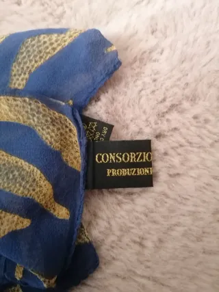 Sciarpa seta edizione limitata consorzio comasco