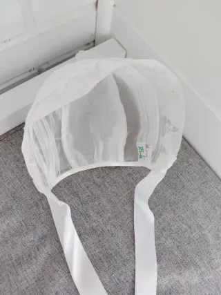 Delicada capota para bebé