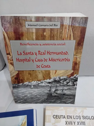 3 libros HISTORIA DE CEUTA