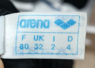 Bañador de competición Arena negro