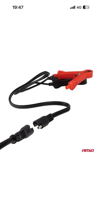 Caricabatteria Auto Digitale AMIO 12V/24V
