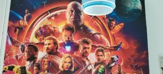 Lona Vinílica Superhéroes Marvel Realista