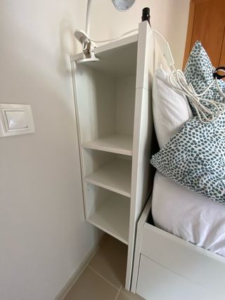 Cama Brimes con cabecero y almacenaje
