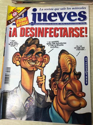 LOTE EL JUEVES. Son 96 revistas.
